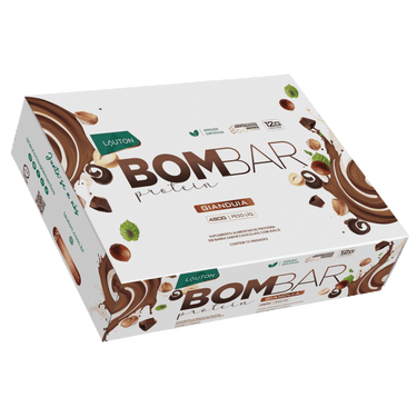 BOMBAR® Protein Barra de Proteína 40g Sabor Gianduia - 12 unidades - Lauton Suplementos