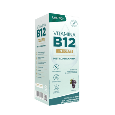 Vitamina B12 em Gotas Metilcobalamina 9,94mcg (Clinical Series) 20ml