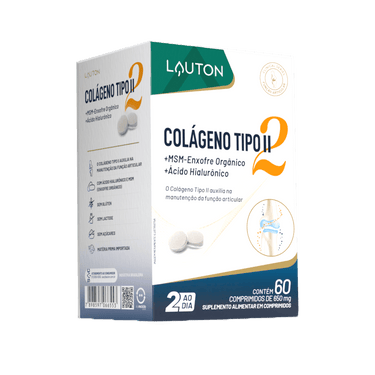 Colágeno Tipo II  MOVIFLEX ® - 60 Comprimidos | Lauton Nutrition - ColagenoTipo 2