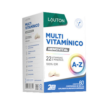 Hemovital ® - Multivitamínico - 60 Comprimidos | Lauton Nutrition