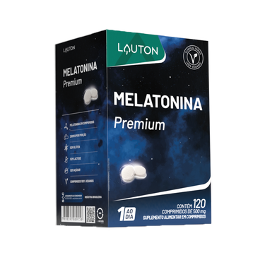 Melatonina Premium 210mcg  - 120 comprimidos | Lauton Nutrition
