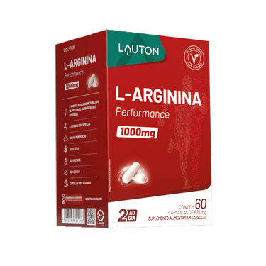 L-Arginina Plus 500mg - 60 Cápsulas | Lauton Nutrition