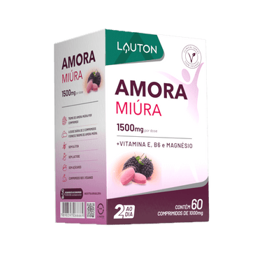 Amora Miúra - 1500mg - 60 comprimidos | Lauton